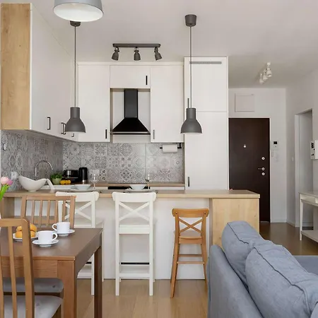 Unique For 6 People With Balcony & Parking By Renters ワルシャワ